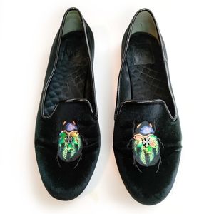 Tory Burch Easton Smoking Slippers Size 11